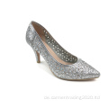 Laser Pointed Strass Damen High Heels